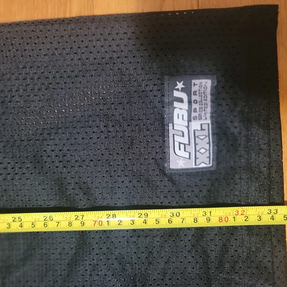 FUBU Black and Gray Jersey - Picture 6 of 9